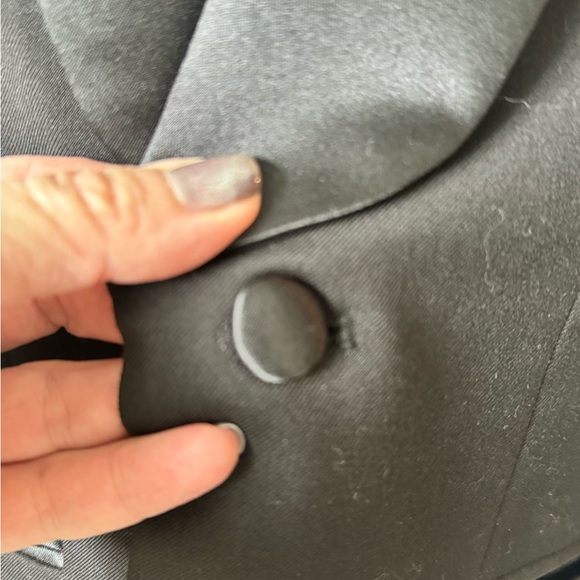 NWT Zara kids Black Shawl-Collar Tuxedo Blazer. - Picture 5 of 8